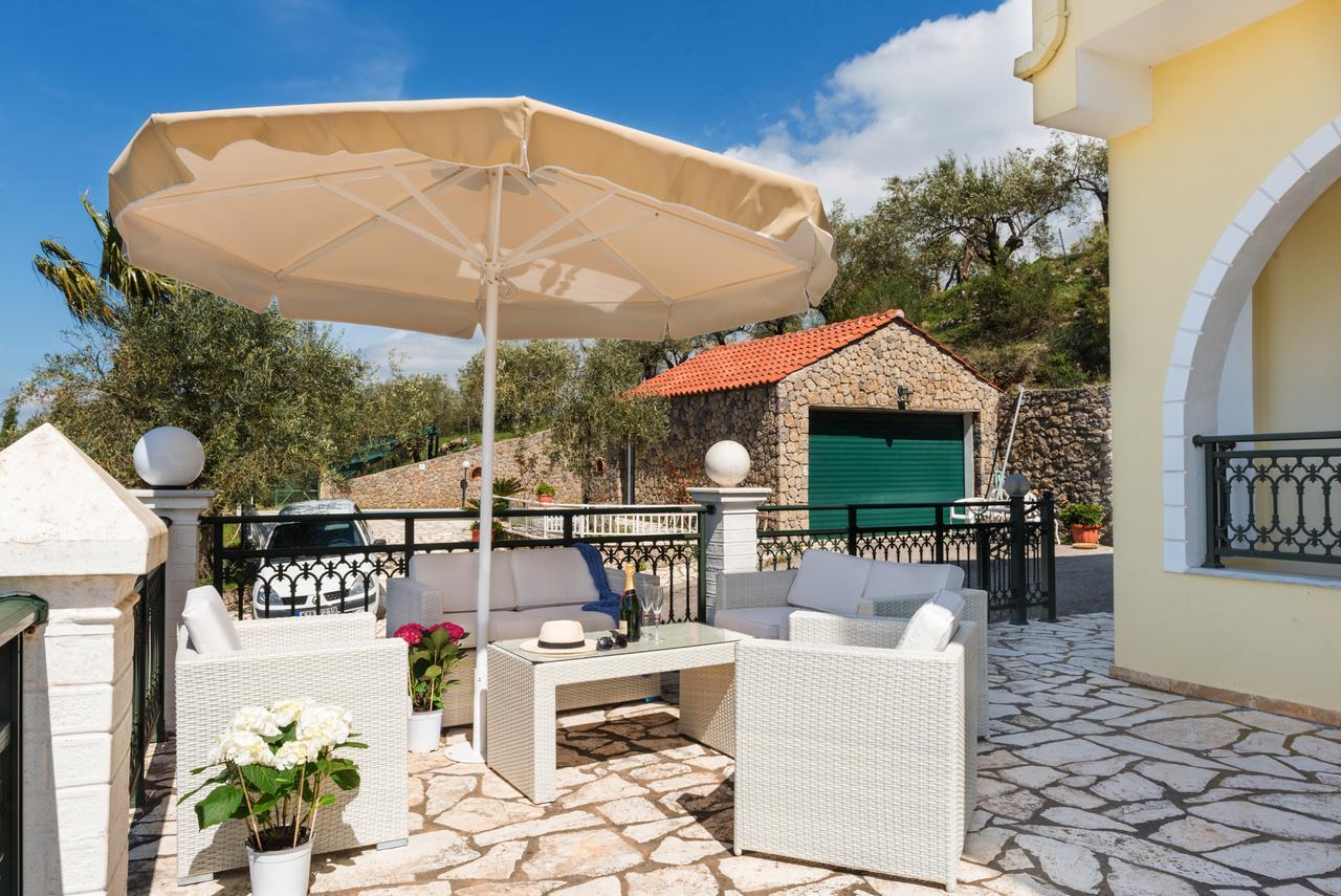 Corfu Villa Kokkini With Swimming Pool Kokkinion Exterior photo