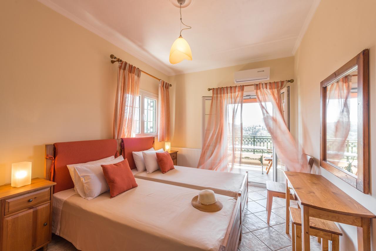 Corfu Villa Kokkini With Swimming Pool Kokkinion Exterior photo